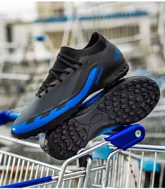 Tênis de treinamento interno profissional para homens, sapatos de futebol originais, botas de campo, ao ar livre, grampos sociais, rápidos - comprar online
