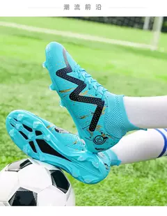 sapato masculino tênis masculino 2024 Homens Sapatos de Futebol Tamanho Grande Ultraleve Botas De Futebol Meninos Tênis Não-Deslizamento AG/TF Chuteiras De Futebol Botas De Tornozelo Unisex