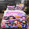 APHMAU-Conjunto de cama impressão Aphmau 3D para adultos e crianças, capa de edredão, solteiro, gêmeo, completo, queen, king size, kawaii, adulto, cama, 035