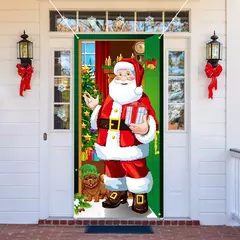 Decoração do fundo do Natal, pano de suspensão, tampa da porta, tapeçaria, partido, ano novo - loja online