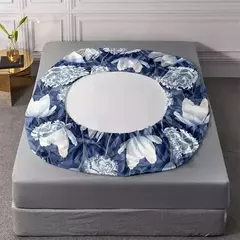 Imagem do Capa de cama para quarto, 3 peças, conjunto de lençóis estampados (um lençol e duas fronhas) Una Sábana Y Dos Fundas De Almohada