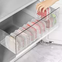 Imagem do Caixa De Preservação De Carne Congelada, Geladeira De Alimentos, Manter A Frescura, Frasco De Armazenamento Transparente, Organizador De Vegetais De Cozinha Em Casa
