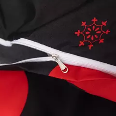 Imagem do Kuup Amor Impresso Matte Duvet Cover, Conjunto De Cama Colorido, Capa De Colcha, Tecido Amigável Da Pele, Queen Size, Alta Qualidade