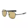 Clássica Aviação Óculos de sol para homens, AO Óculos de sol, Exército Americano Militar, Lente de vidro óptico, Moda masculina