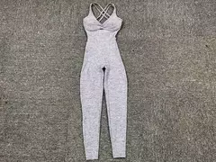 Macacão Push Up Feminino, Roupa Esportiva, Roupas de Yoga, Ginásio, Macacão Fitness, Roupa Esportiva, Rosa, 2021