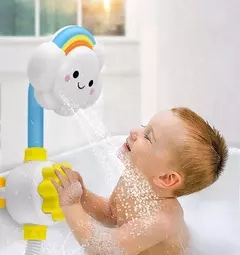 Novos brinquedos de banho para o bebê jogo de água nuvens modelo torneira chuveiro spray de água brinquedo para crianças esguichando sprinkler banheiro crianças presente - comprar online