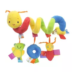 Berço Pendurado Chocalhos Brinquedos, Assento de carro, Macio Mobiles, Carrinho Berço, Berço Brinquedo Espiral, Pram Dolls, Presente recém-nascido - comprar online