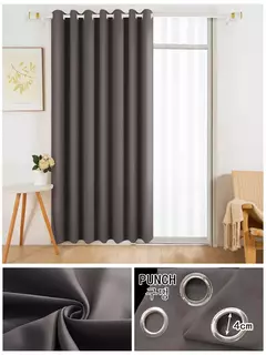 YanYangTian-Cortina Blackout para Decoração de Casa, Janela, Simples, Sólido, Mais grosso, Escuro, Sala de estar, Quarto - loja online
