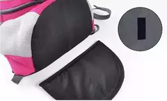Novo ombro duplo portátil mochila de viagem ao ar livre pet cão transportadora saco dianteiro do cão de estimação mochila malha - Wolf Magazine