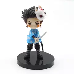 6 pçs/set Anime Demon Slayer Figura Kimetsu No Yaiba Figura Q Posket Kamado Tanjirou Kamado Nezuko Agatsuma Figura Brinquedos 7cm na internet
