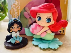 Imagem do Bandai-Princesa Aurora Jasmine Megara Snow White Mini Action Figures, Qposket Série História, Brinquedos das meninas, Modelo Clássico Ação