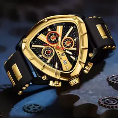 LIGE-Relógio impermeável masculino do esporte, quartzo, relógios de pulso, negócios, relógios de pulso Big Dial, Relogio masculino com caixa, original, luxo - loja online
