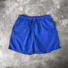 Calção esportivo masculino de seda no gelo, shorts de praia leves, respiráveis, cor doce, para surf, solto, tamanho extra grande, verão