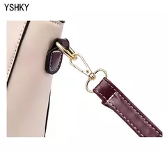 Bolsa de ombro estampada em couro para mulheres, bolsa única, marca designer de luxo, bolsa monograma, nova, 2024 - comprar online