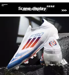 Sapatilhas de futebol antiderrapantes unissex, bota de futebol profissional, sapatilha leve confortável, ao ar livre, campo, profissional, original, TF, FG, homens, campo, original na internet