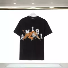 Camiseta solta com gola redonda de algodão masculino, estampa de letras, manga curta, estilo de rua alta, blusa casual, roupas tamanho grande, tendências