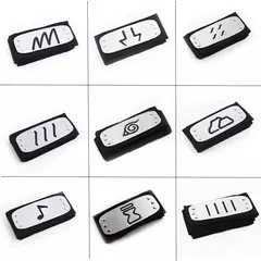 Naruto shippuden anime cosplay testa bandana uzumaki uchiha sasuke kakashi ação figurs bandana brinquedos modelo cos juguetes