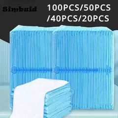 Fralda super absorvente para animais de estimação, almofadas para treinamento de cães, descartável, saudável, tapete para gatos, cães, secagem rápida na internet