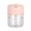 Usb portátil elétrica alimentos chopper para cozinha, mini alho espremedor, moedor de carne, vegetal chopper, cozinha gadgets