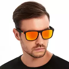 Óculos de sol retrô anti-reflexo para homens e mulheres, designer de luxo, óculos de pesca e condução, moda, UV400 - Wolf Magazine