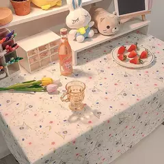 Coreano Xadrez Toalha De Mesa, Tecido Jacquard, Toalha De Mesa, Mat Background, Decoração De Casa, Mesa Moderna Nórdica, Sala De estar, Ins - comprar online