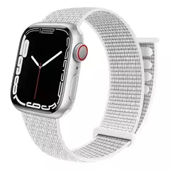 Pulseira de Nylon Ajustável para Apple Watch, Banda Ultra 2, Pulseira Elástica para iWatch Series 9, 8, 7, 6, 5, 4, 49mm, 45mm, 41mm, 44mm, 42 milímetros, 38 milímetros na internet