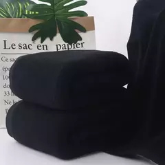 Premium Black Hand Towels Set, Ultra Macio e Altamente Absorvente, Cozinha, Hotel e Spa, Qualidade, Home Supplies na internet
