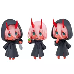 10cm amine figura querido no franxx q versão uniforme de combate bonecas brinquedo presente coletar ornamentos em caixa material pvc - comprar online
