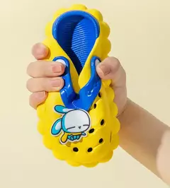 Imagem do Sandálias Respiráveis Antiderrapantes para Crianças, Sapatos de Bebê, Buraco, Meninos e Meninas, Interior, Sola Macia, Jardim, Infantil, Verão
