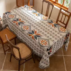 Multi Funcional Toalha de Mesa Fio de Algodão, Mesa de Jantar, Sala de estar ao ar livre, dupla face Camp e Picnic Mat Disponível - loja online
