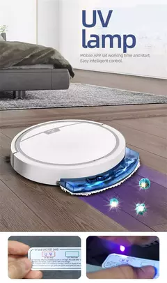Aspirador Robô Inteligente Sem Fio, Multifuncional, Super Silencioso, Esfregando a Vácuo, Umidificador, Uso Doméstico, Novo - Wolf Magazine