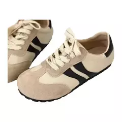 Casual confortável leve moda sapatos esportivos femininos verão 2025 nova chegada sapatos de salto plano designer - loja online