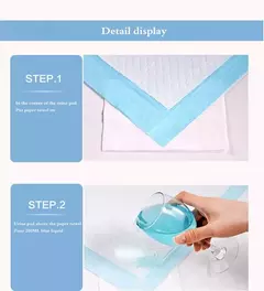 1 pacote/20/40/50/100 pçs super absorvente fralda para animais de estimação cão treinamento xixi almofadas tapete descartável fraldas para cães gato esteira de superfície de secagem rápida - loja online