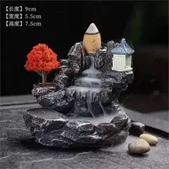 Imagem do Queimador De Incenso De Refluxo Cachoeira, Ornamento De Aromaterapia, Cones com Cones De Incenso, Decoração Home