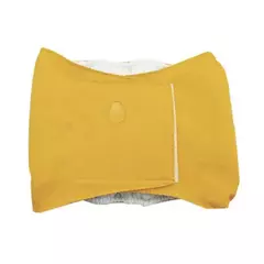 Imagem do Cães masculinos barriga bandas reutilizáveis menino cães fraldas lavável para cães pequenos médios grandes macio ajustável calças fisiológicas do cão de estimação