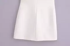 TRAF-Mini vestido de cabedal feminino fora do ombro, elegante vestidos de festa, branco, preto, vermelho, azul, curto, verão, novo na internet