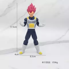 Dragon Ball Z Super Saiyan Anime Figurine Modelo, GK Rose Goku Action Figure, DBZ Gohan Figuras, Vegeta Estátua Coleção Toy, Figma - comprar online