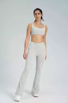 Terno de Yoga Patchwork de duas peças para mulheres, cintura alta Flare Leggings, roupas de treino Fitness Sportswear agasalho
