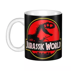 Dinossauro personalizado World Jurassic Park Canecas DIY Horror Movie Ceramic Ch - Wolf Magazine