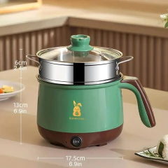 Panela elétrica multi camada única/dupla, 1-2 pessoas, panela antiaderente doméstica, panela quente, panela de arroz, aparelhos de cozinha na internet