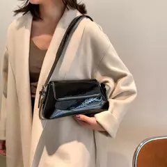 Bolsa de axila a laser prateada para mulheres, bolsa de ombro, alça superior, bolsa feminina, marca designer, luxo, chique - comprar online
