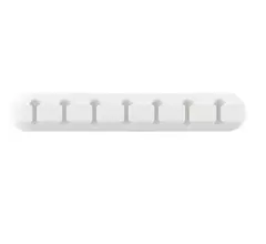 Auto-adesivo Cabo Winder, Suporte de Carregamento USB, Fio Envolvido Cabo, Organizador Da Mesa, Material de Escritório, Desktop, 3, 5, 7 Clips - Wolf Magazine
