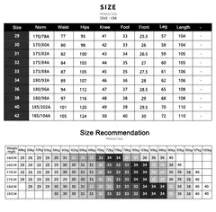 Imagem do KUBRO-Calça casual de negócios masculina, calça comprida, manga reta elástica, moda formal, plus size 28-40, verão