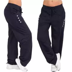 Calças casuais soltas para mulheres, calças jogger, leggings, plus size, preto, cinza, primavera, outono, 2023 - loja online