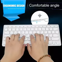 Ultra-slim teclado sem fio bk3001, 78 chaves, adequado para ar, ipad, mini, mac, computador, pc, macbook e ibook, novo - comprar online