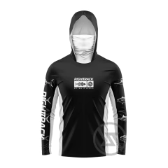 Imagem do Vestuário colorido respirável Angling, RT Mask Hoodies, Vestuário de pesca, caça, escalada, camping, caminhadas Logos, UPF50 + UV, novo