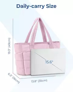 BAGSMART-Bolsa de ombro de cor sólida para mulheres, bolsas femininas, lazer, simples, Mommy Go Out, Tote, Novo, 2024 - comprar online