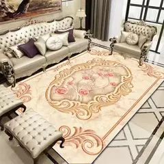 Tapetes laváveis para sala de estar, tapete moderno, decoração de estilo euro na internet