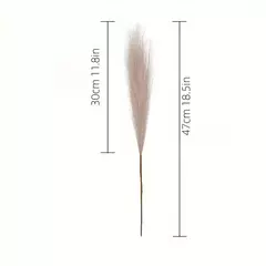 Imagem do Faux Pampas Grass para vaso de chão, alta para enchimento de vasos, Boho Rustic Farmhouse, Home Decor, 10pcs