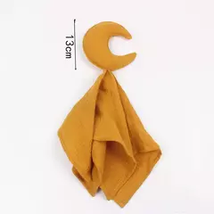 Bebê Segurança Cobertor Macio Algodão Musselina Consolador para Recém-nascido Infantil Dormir Snuggle Toy Stuffed Animal Acalme Appease Toalha - Wolf Magazine